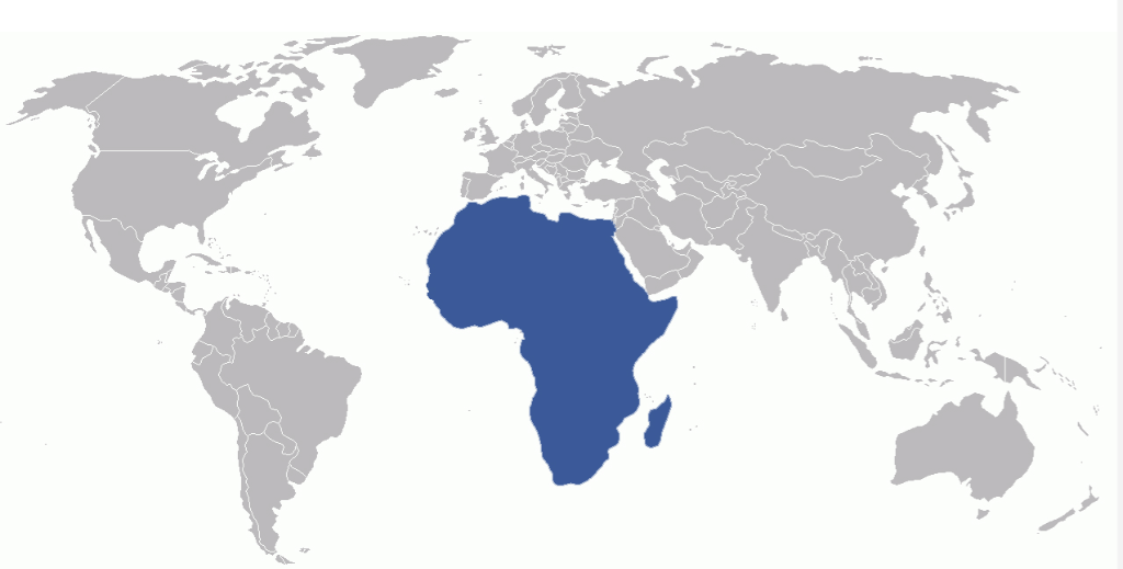 Africa Continental Overview Map